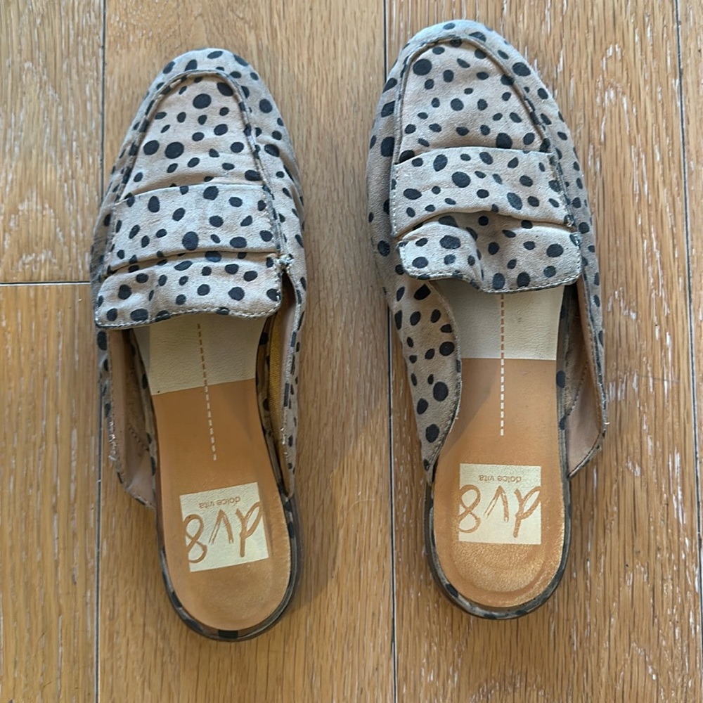 Dolce Vita - Leopard Printed Mules Size 6.5